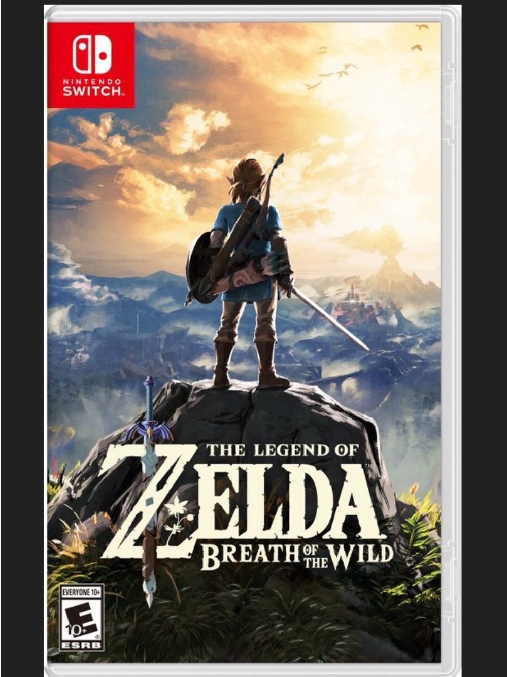 Nintendo The Legend of Zelda: Breath of the Wild - Blue & Gold Artwork